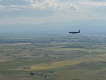 Parallel arrival with this Southwest flight