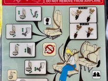 A look at the safety card