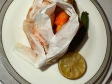 As it was served