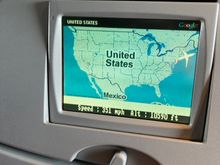 The old map on the TV next to me. Anyone know why this happened?