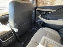 Rear seat room 