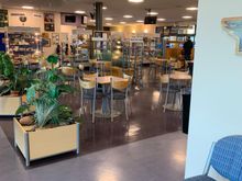 The concourse of Kirkwall Airport