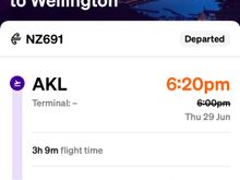 I landed 2hrs ago lol
