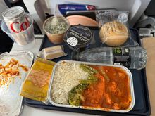 Regardless of cabin always a good curry on BA. 