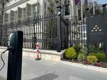 Electric charging point