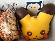 Bonus photo of my cute pikachu donut from Mister Donut Japan