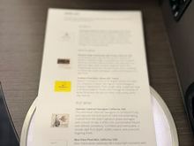 Wine list