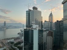 Sunrise from suite