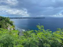 You can see a small storm approaching