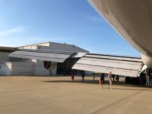 Flaps extended