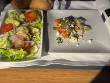 Eggplant was the only starter option. 