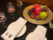 Welcome amenity of fruits and chocolates - an additional box of chocolates was provided on Eid-al -Adha as a nice gesture