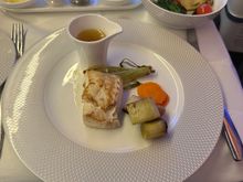 Halibut moist and tasty 