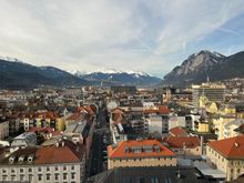 View from our room - INN is visible in the mid-right of the ohoto