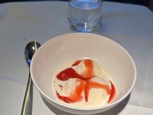 The ice cream was a bit sad looking but at least wasn’t super hard like it sometimes is 