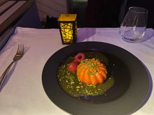 Orange mousse 