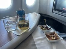 Snacks post departure. 