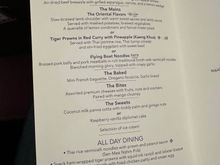Thai menu C