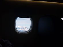Mt Hood from across the aisle