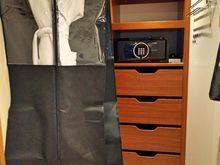 The provided nice robes and of course an in-room safe. Lots of drawers also.