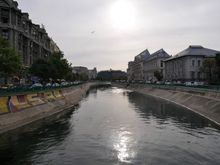Dâmbovița river. For centuries it was the main source of drinking water for the city.