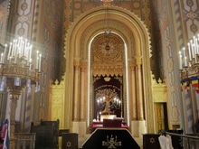 The Choral Temple, maybe europe's finest synagoge.