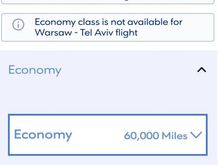UA mixed cabin award 1 (UA in Eco, others in Biz)