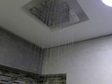 rain shower - even the tallest people have no complaints here!