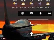 Landing 747 Homescreen