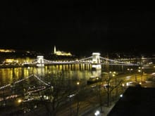 View from room at IC Budapest