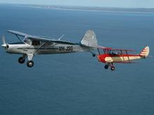 We went flying with a few others