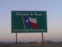 TX State Sign