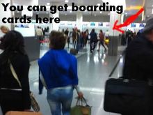 Pick Up Boarding Card