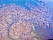 Flying over the Grand Canyon, SEA-PHX.