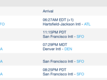 Courtesy of FlightAware