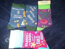 The socks are so true...