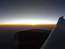 Sunset over the Persian Gulf