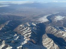 KL888 HKG-AMS
Northern Edge of the Tibetan Plateau.