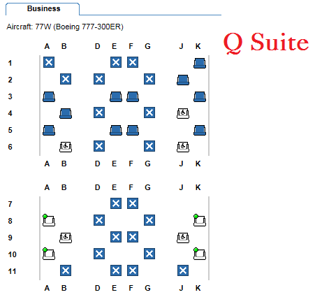 Qr 729 Seat Map The Q Suite Master Thread - Page 133 - Flyertalk Forums