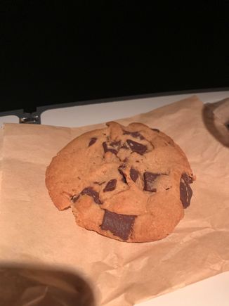 Non-heated cookie. 