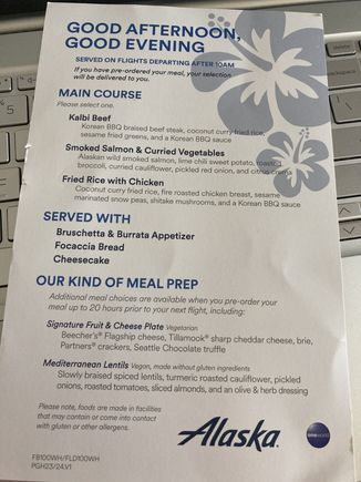 Menu passed out on ground with orders taken then.
