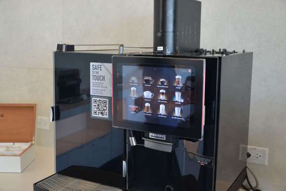 Automated no-touch coffee machine
