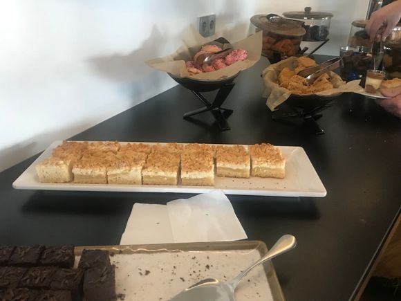Wonderful cake selection
