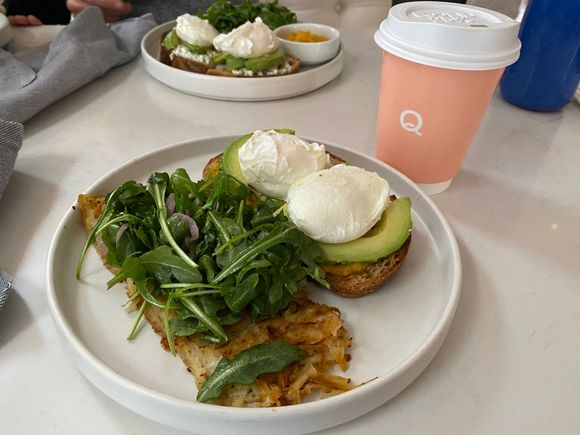 Delicious avocado toast