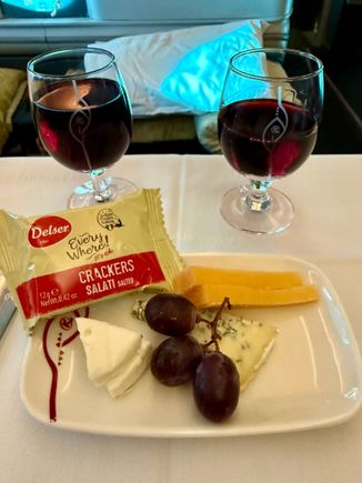 Cheese course with Port