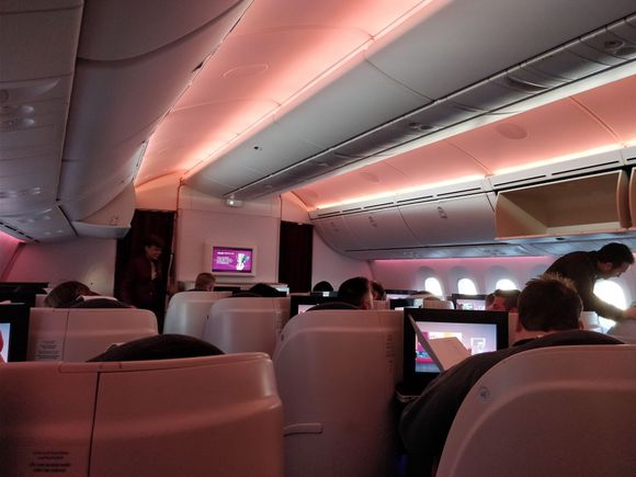 View from seat 05A