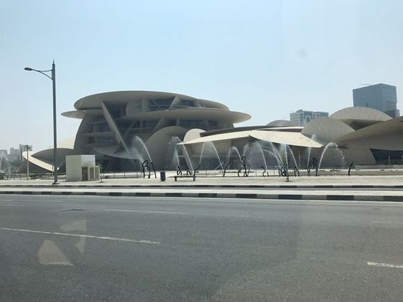 New Qatar Natinoal Museum designed to look like a desert rose