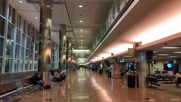 Early morning in ANC