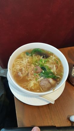 Noodles made to order in MNL lounge