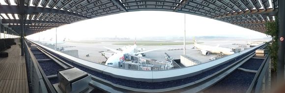 Nice view from the terrace